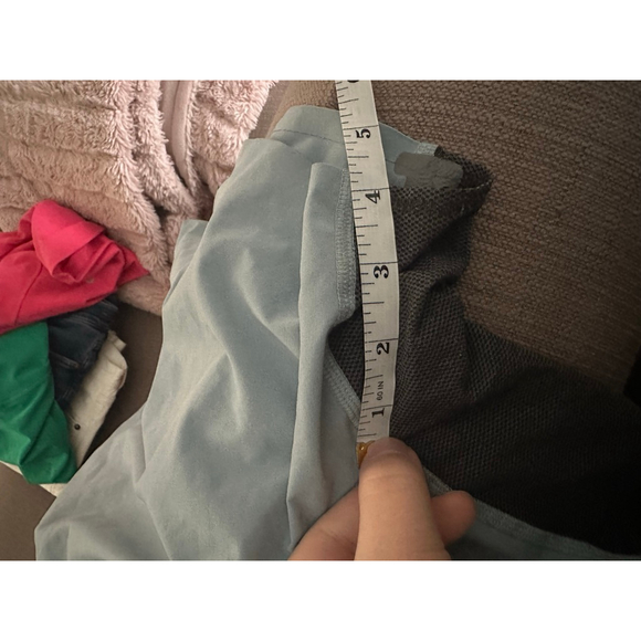 Men's Lululemon Athletic Shorts Size L Light Blue Gray - Picture 7 of 7